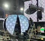 机械可动球形屏